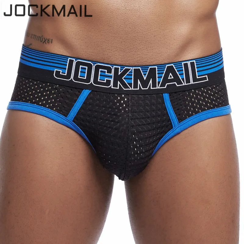 JOCKMAIL Vyrų kelnės bikini Naujas Prekės ženklas Vyrų apatiniai seksualus tanga vyriškos trumpikės akių orui gėjų mens kelnės, vyriški trumpi šortai