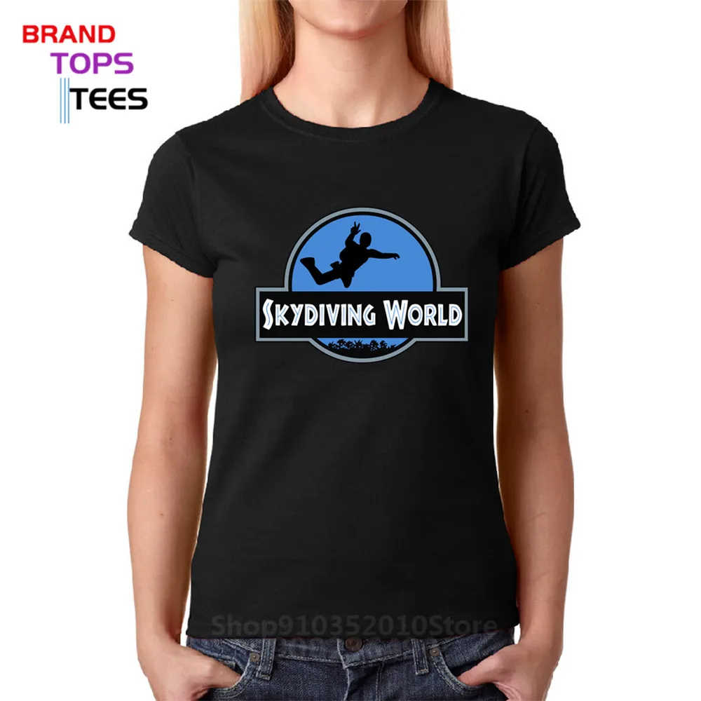 Juokinga Derliaus Dizaino Parašiutizmas Pasaulio marškinėliai Retro Skydive T-shirt Parasparnių Skydiver Marškinėlius Parašiutu Meilužis Tee Viršūnės