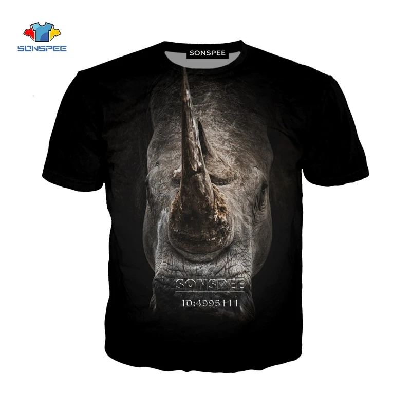 Kietas Gyvūnų Skaldytų Krekingo sienos Raganosiai Dramblys 3D Spausdinimo vyriški marškinėliai Atsitiktinis Harajuku T-shirt Moterims Marškinėlius Tee Marškinėliai Topai
