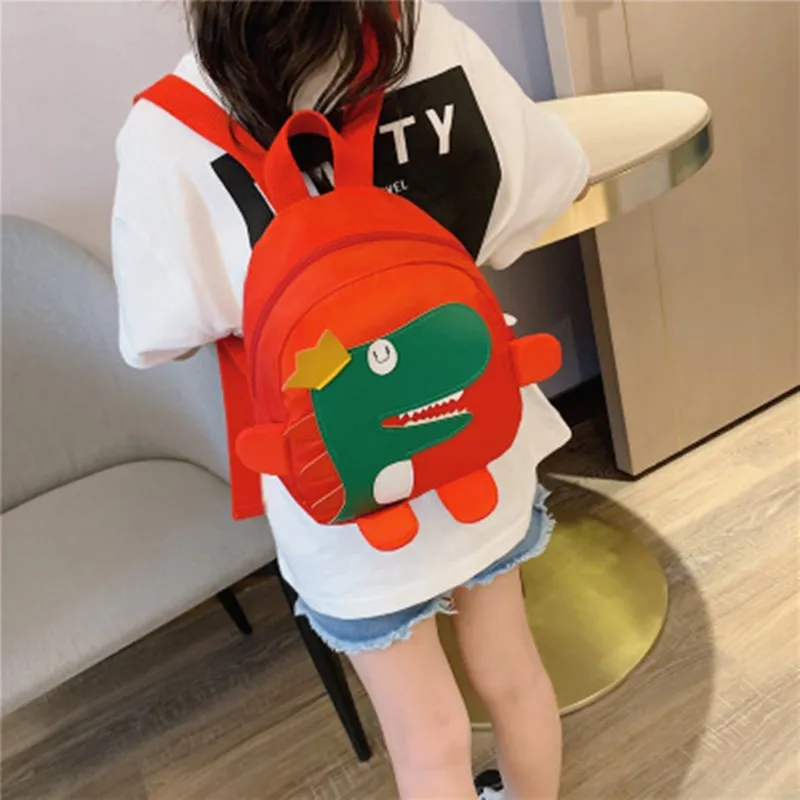 Korėjos Vaikų Krepšiai 2019 M. Rudenį, Žiemą Nauja Kuprinė Cartoon vaikų Darželis Mielas Dinozauras Mergaitėms, Berniukams, Kūdikių Mažų Mokyklų Krepšys