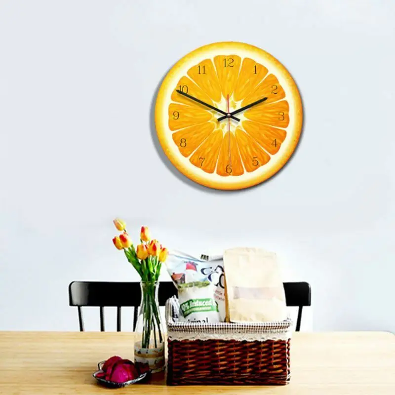Kūrybos Vaisių Sieninis Laikrodis Kalkių Šiuolaikinės Virtuvės Citrinų Laikrodis Žiūrėti Namų Dekoro Kambarį Laikrodis Atogrąžų Vaisių Sienos Meno Laikrodžiai