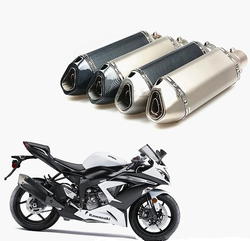 LARATH Universalus Motociklas, ATV dirt bike išmetamųjų pabėgti Modifikuotų Motoroleris akrapovic Išmetimo Mufelinė Tinka dauguma motociklų