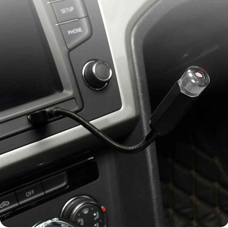 LED Automobilio USB Atmosfera Lempos Apdailos Šviesos Reikmenys Renault Megane 2 3 Duster 