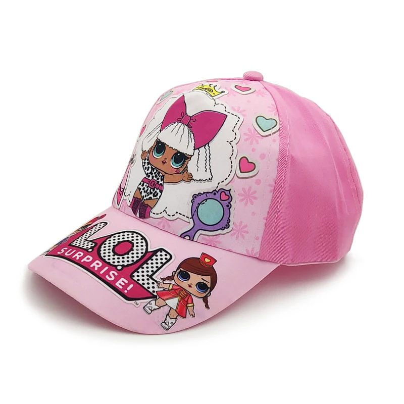LOL Staigmena Lėlės Beisbolo kepuraitę Atsitiktinis Medvilnės Hip-Hop Kepurės Įrengtas Snapback Kepurės Vaikams, Dovanos