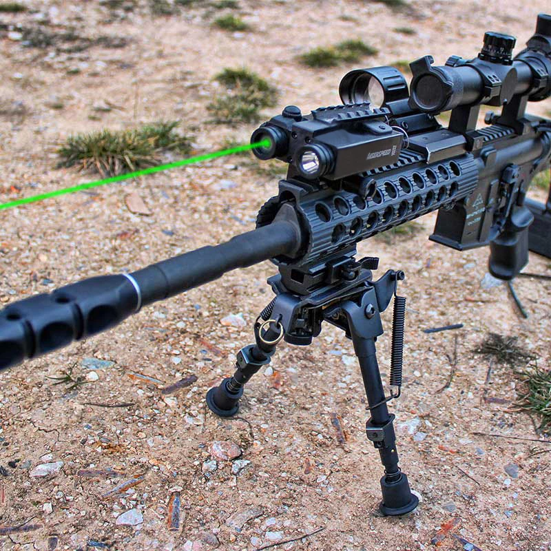 Laserspeed Karinis Taktinis Pistoletas Žibintuvėlis savigynai ir Žalia Lazerinis taikiklis už Šautuvų ir Raudonojo Lazerio Žibintuvėlis Medžioklės