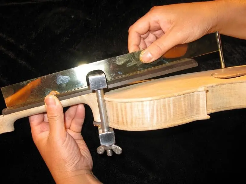 Luthier įrankiai,smuikas 4/4 kaklo įdiegti gnybtas ir tikslūs matavimo įrankis