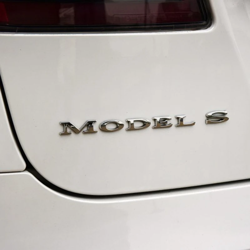 MODELIS 3 5 S MODELIS X Raidės Emblema už Tesla 