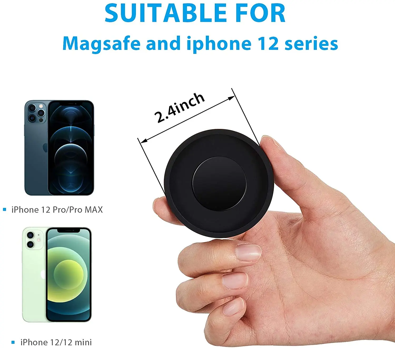 Magsafe Silikono Pagrindo Telefonas, Įkroviklis, Laikiklis Laikiklis 360 ° Sukimosi Belaidžio Greito Įkrovimo Telefono Stovas IPhone 12 mini Pro 12