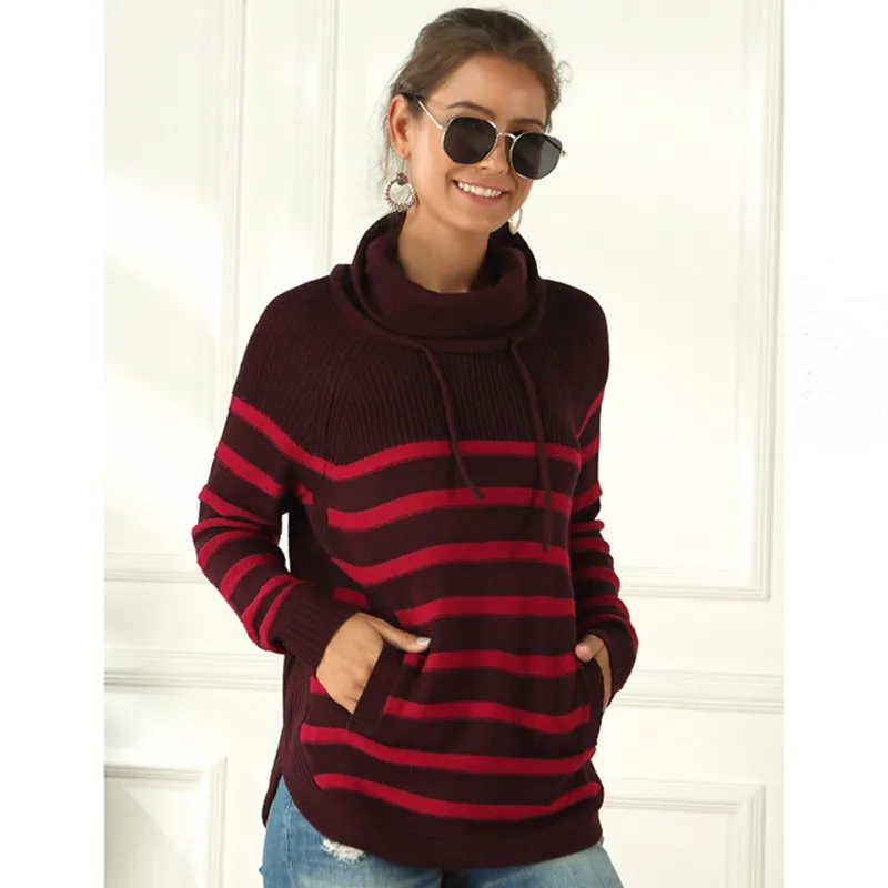 Moteris megztiniai mujer suéteres женские свитера moterų megztinis golfo megztinis trikotažas šiltas ruduo & žiemos drabužių streetwear