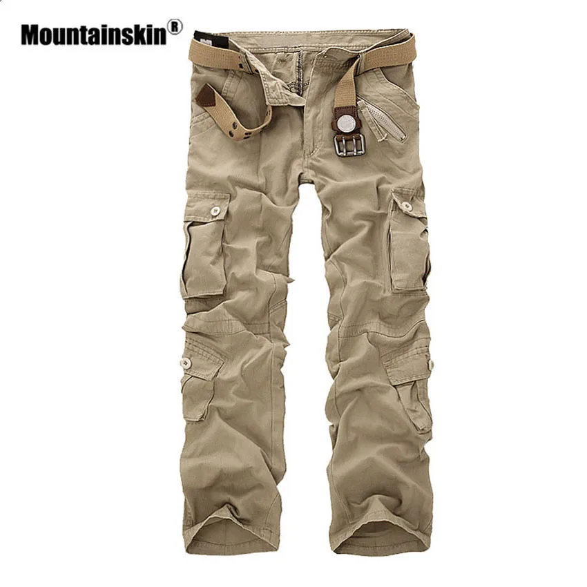 Mountainskin Vyrų Karinės Multi-kišenės, Kelnių, Lauko Taktinių Laisvas Kelnes Pėsčiųjų, Kempingas, Žvejyba Laipiojimo Prekės VA271