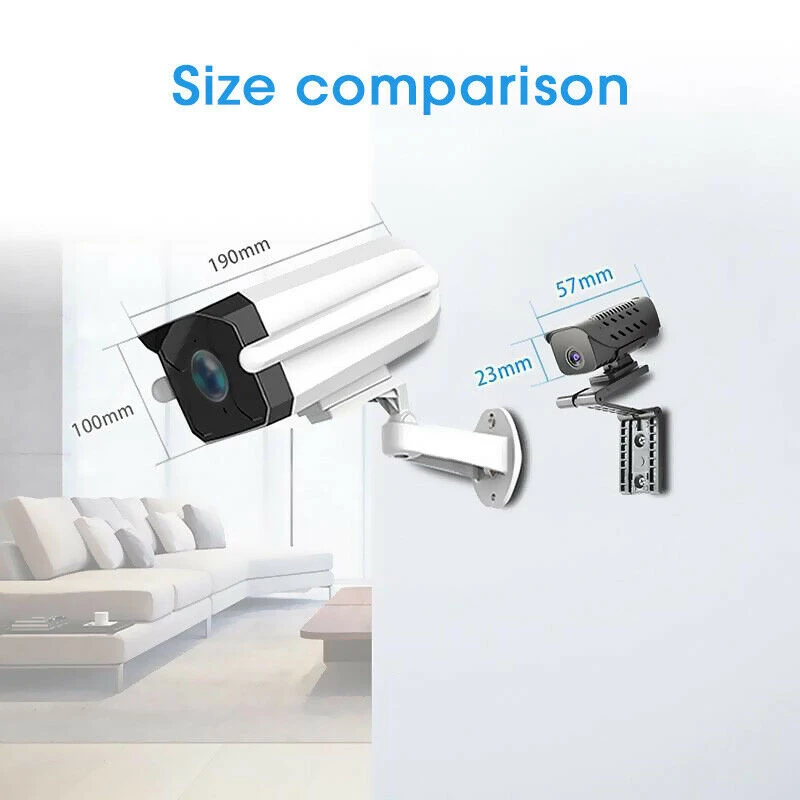 NAUJAS 1080P HD Mini IP vaizdo Kamera Wireless Wifi Saugumo Nuotolinio Valdymo Priežiūros Naktinio Matymo Lauko Ir vidaus Home Security