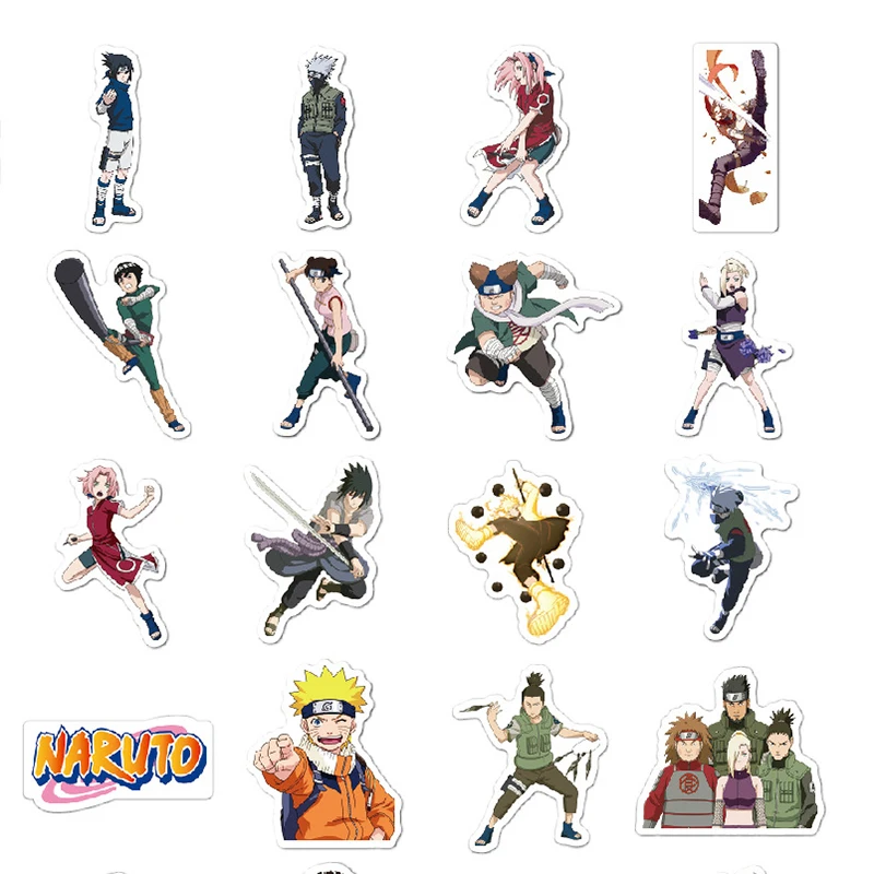 Narutos 100 Atlygį Anime Lipdukai Vnt Animacinių filmų Uchiha Itachi Pav Filmų Kolekcija Sabaku nr. Gaara Grafiti Bagažo Riedlentė