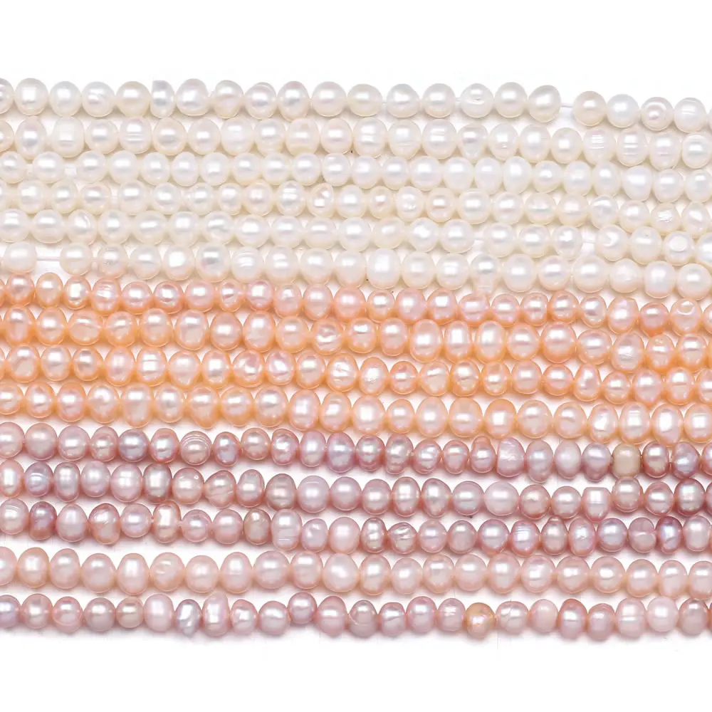 Natūralių Perlų Nekilnojamojo Gėlavandenių Perlų Karoliukai Baroko Prarasti Tarpiklis Karoliukai Papuošalai Priėmimo 
