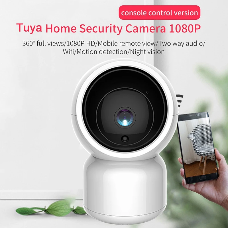 Naujas Tuya 1080P IP Kamera, Wireless WiFi Kamera, Apsaugos Kamera, Lauko Stebėjimo Kameros Darbas Alexa 