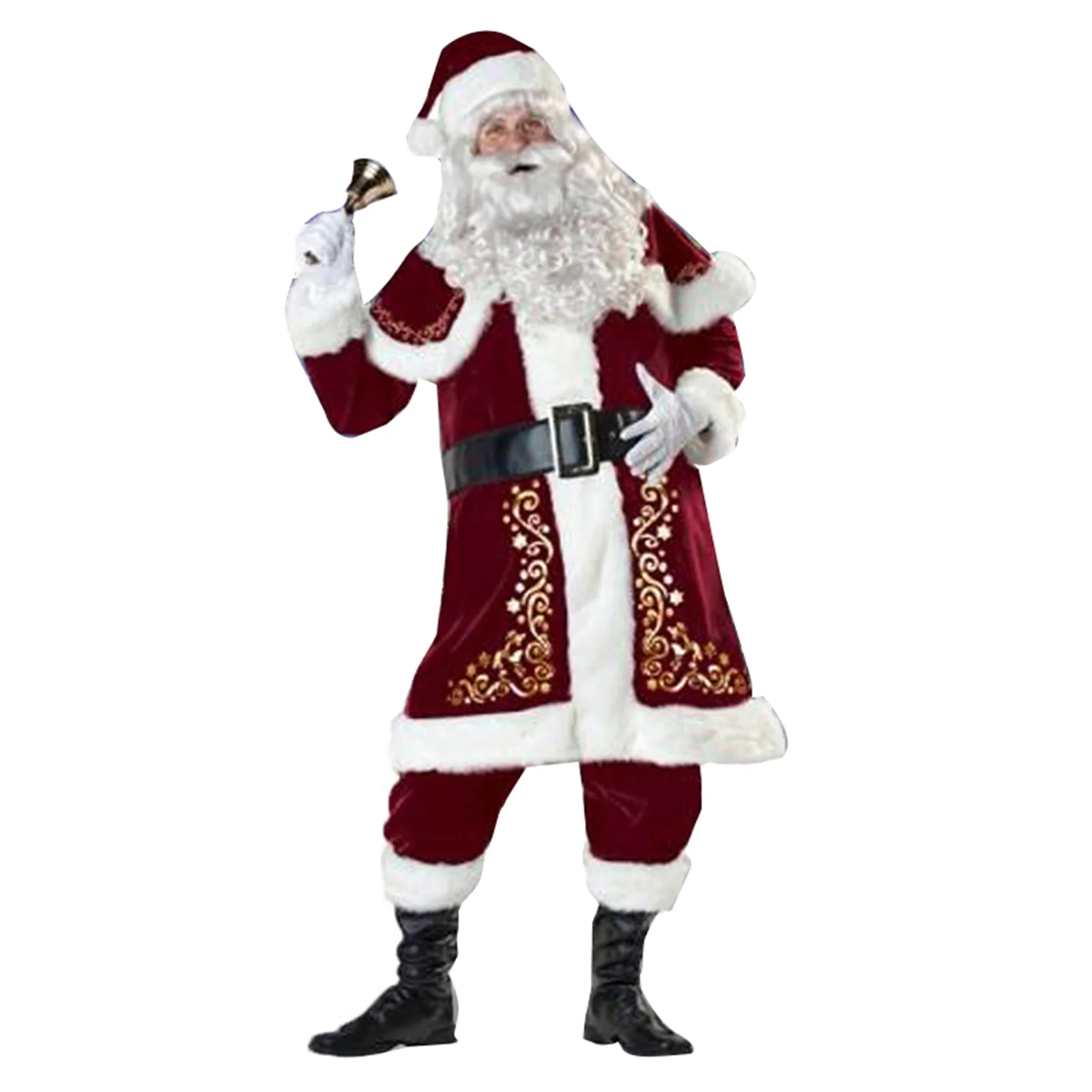 Naujausias Kalėdinių Kostiumų Santa Claus Kostiumas Kostiumas Suaugusiųjų Pora Veiklos Kostiumas Nustatyti Apranga