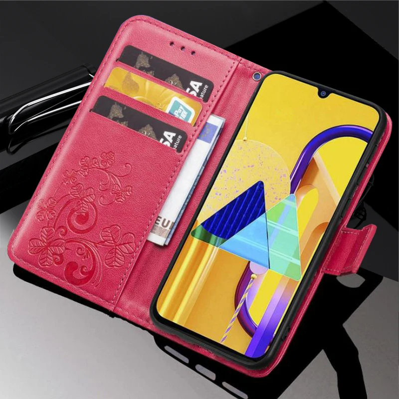 Odos Flip Case for Samsung Galaxy S Duos 2 S7582 S7562 Ace 4 G357 S5830i Piniginės Kortelės Lizdas Telefono Dangtelį
