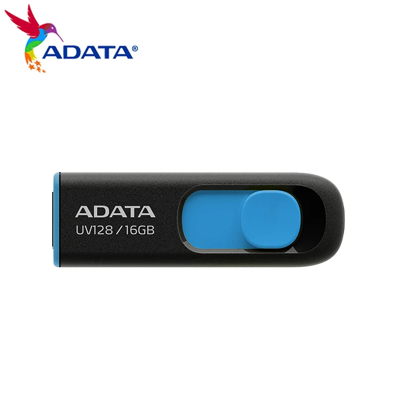 Originalus Adata UV128 USB 3.2 Pr 1 Pendrive 128GB 64GB 32GB 16 GB 