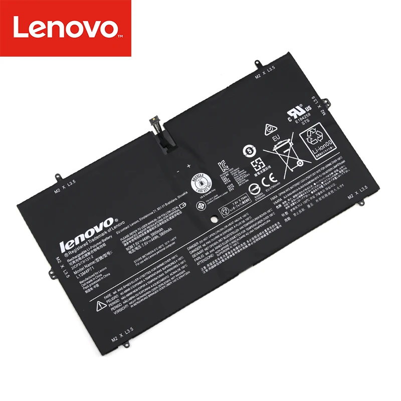 Originalus Laptopo baterija Lenovo Jogos 3 Pro 1370 L13M4P71 L14S4P71 45N1090 45N1091 45N1089 7.6 V 44wh 5900mAh