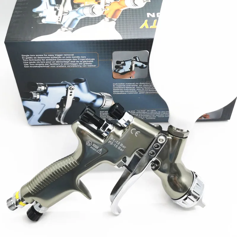PLIUS profesionalus Svorio purškimo pistoletas automobilio dažų pistoletas dažytos aukšto efektyvumo 1.3 mm ANTGALIS HD-1 Purkštuvas HD-2