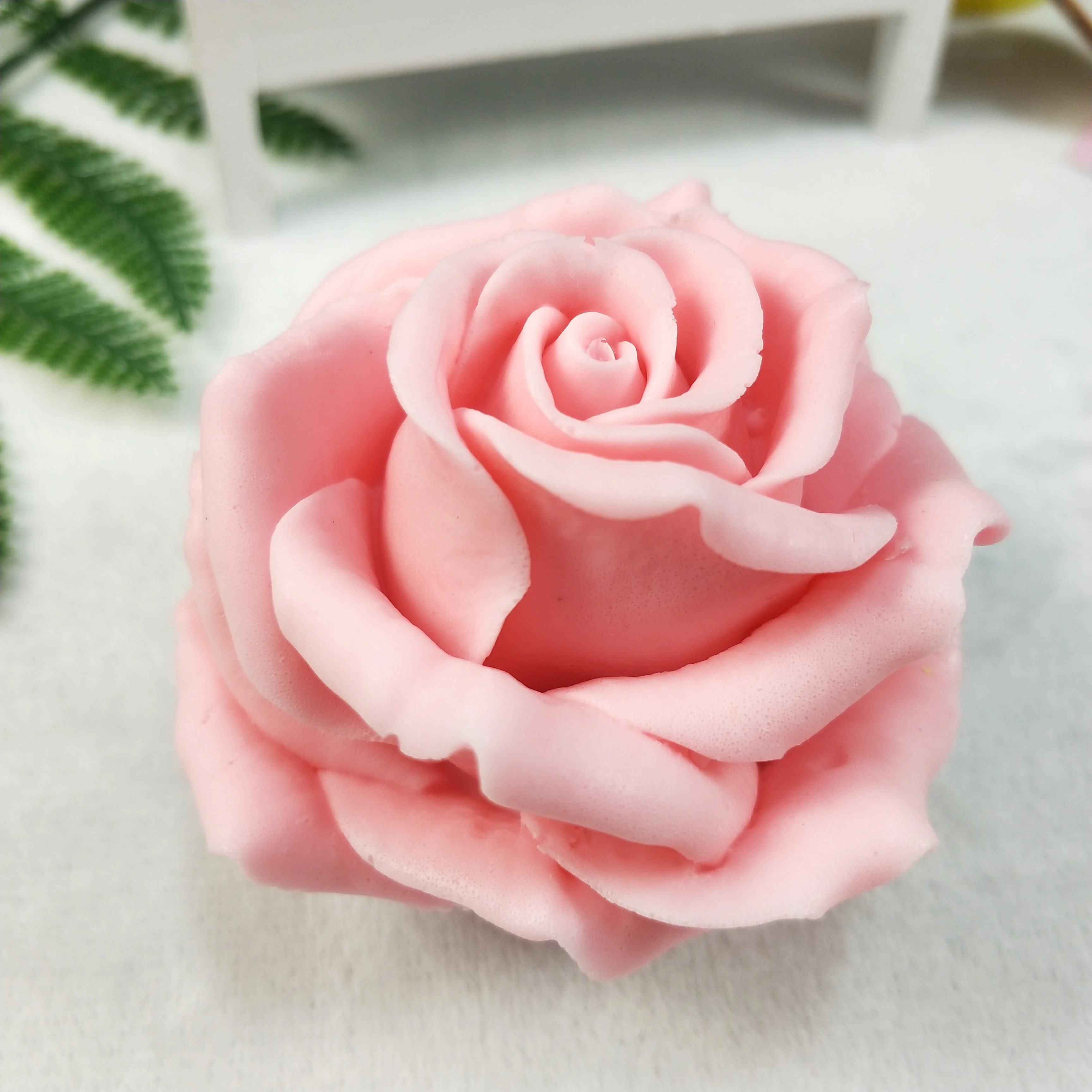 PRZY Rose Silikono Formos Puokštė Rožių 3D Muilo Formų Gėlių Tortas Pelėsių Papuošalų, Molio Dervos Šokolado Žvakė Kepimo Įrankiai