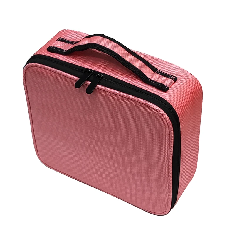 Profesionalus nešiojamų kosmetikos krepšys Aukštos kokybės makiažas atveju mažų paprastų kelionės vandeniui saugojimo dėžutė