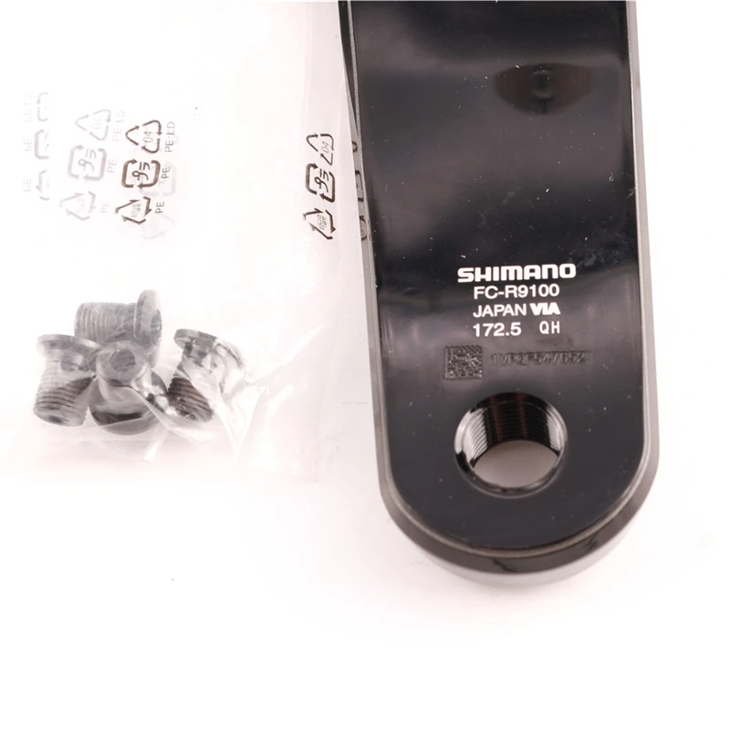 SHIMANO DURA ACE FC-R9100 Teisę Suku 165mm 170mm 172.5 mm 175mm Kelių Dviratį Dešinėje Pusėje Crankarm Dviračių Dalys, Originalios Shimano