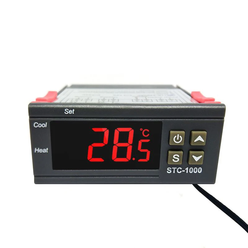 STC-1000 STC 1000 LED Skaitmeninis Termostatas, Už Inkubatoriaus Temperatūros Reguliatorius Thermoregulator Relay Šildymo Aušinimo 12V 24V 220V