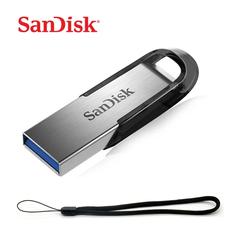 SanDisk USB 3.0 Usb Flash Drive, Pen Drive 32GB 64GB 16 GB USB Atmintuką Didelis Greitis 150MB/s USB3.0 CZ73 Pen Drives cle usb c