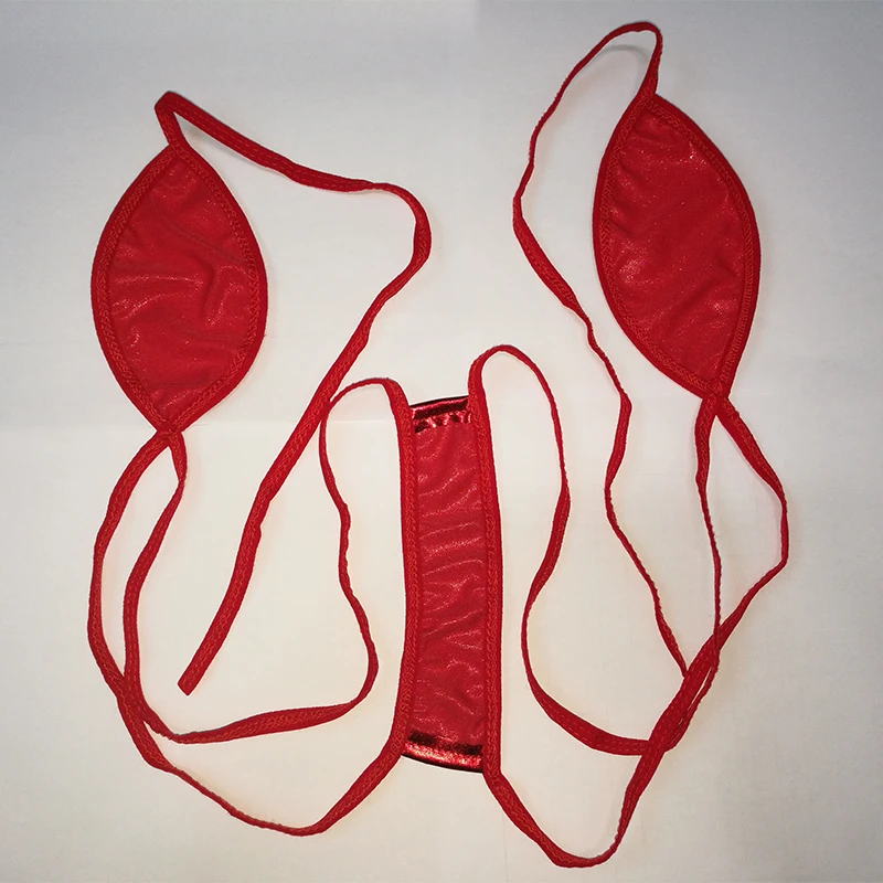 Seksualus apatinis Trikotažas moterims Lakinės Odos Paplūdimio Bikini Erotinis apatinis Trikotažas Karšto Apatiniai Raudona Juoda PU maudymosi Kostiumėliai, Mini Micro Bikini S-XXXL