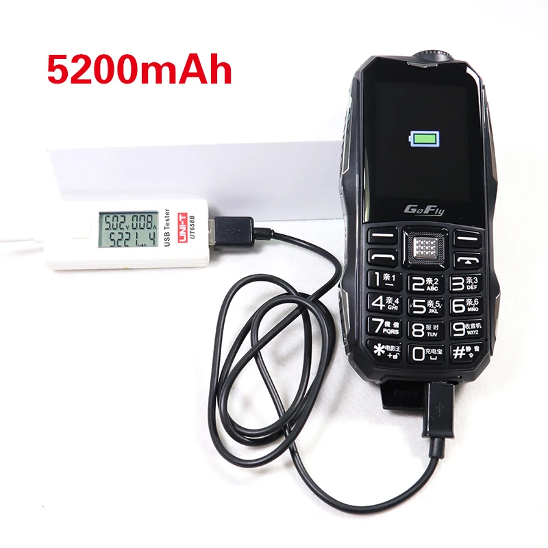 Spalvos LED 6800mAh Galia banko GSM mobilųjį telefoną balso magija degiklis spartusis rinkimas FM radijo pigūs celular rusų klaviatūra mobilieji telefonai