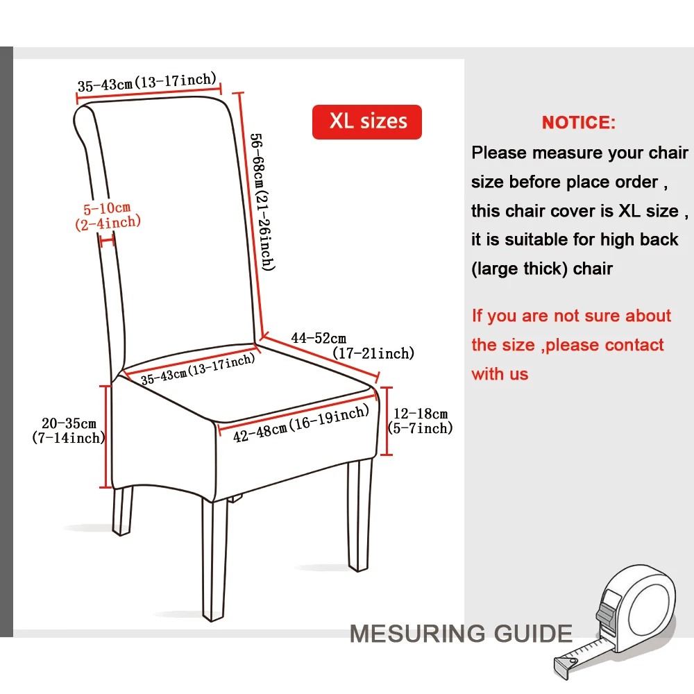 Spausdinti Kėdė Padengti Elastinga XL Dydžio Ilgas Atgal Europoje Stilių Sėdynių užvalkalai Ruožas Kėdžių dangose Viešbutis Šalies Pokylių Namų Kalėdų