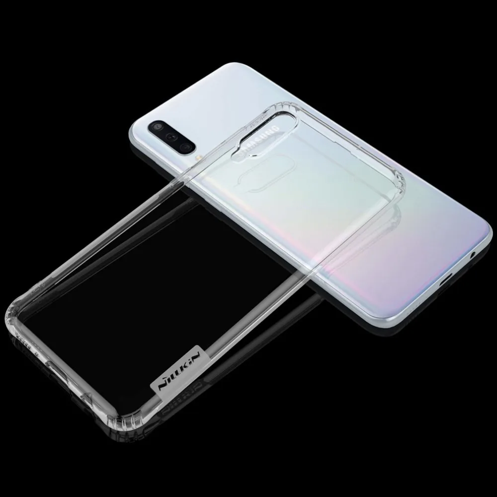 TPU Case For Samsung Galaxy A50 NILLKIN Pobūdžio Skaidrus Silikoninis Minkštas Galinio Dangtelio Samsung A30s A50s Atveju
