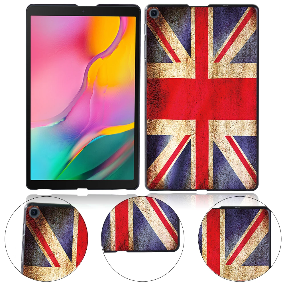 Tablet Case For Samsung Galaxy Tab 10.1 2019 T510 T515 -Tablet Lengvas, minkštas apvalkalas plastiko Smart Cover Atveju