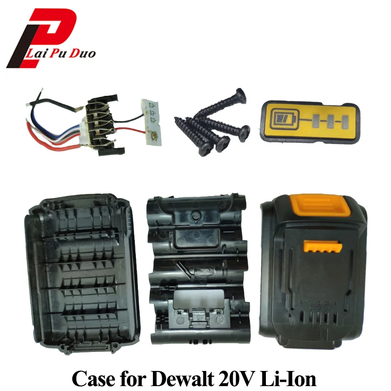 Už Dewalt 18V 20V Baterija Plastikinis 1.5 Ah DCB200 DCB201 DCB203 DCB204 Li-ion Baterijos Dangtelio Dalys