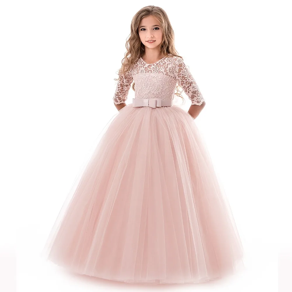 Vaikai Princesė Mergaičių Šalis Nešioti Vaikams Kalėdų Dress Mergaitė Gimtadienis Suknelė Baby Girl Vestuvių Pokylio Drabužių 3-14 metų