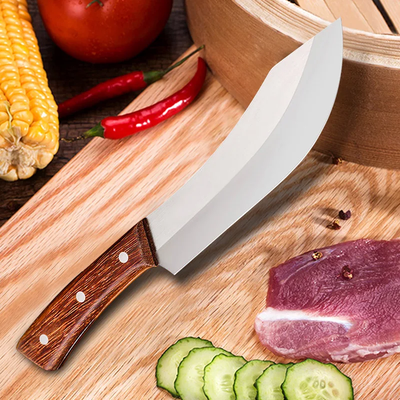 Virtuvės Peilis Nerūdijančio Plieno Mėsininkas Drožyba Deboning Pjaustymo Peilis Praktinių Vaisių Peilis Mėsos Cleaver Virtuvės Įrankis