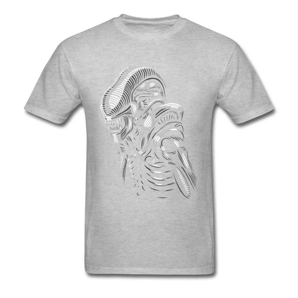 Xeno Linijos marškinėliai Vyrams Svetimų Marškinėliai Mutantas Drabužių Siaubo Animacinių filmų Topai Black White Tee Unikalaus Dizaino Hip-Hop Tshirts