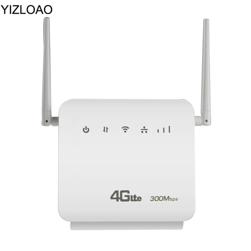 YIZLOAO 2.4 GHz 300Mbps Wifi Router MEZON 4G LTE Mobiliojo ryšio Maršrutizatorius LAN Port Ap Plačiajuosčio ryšio SIM HotspotEurope/Asia/Vidur/ / Rytai/Afrika