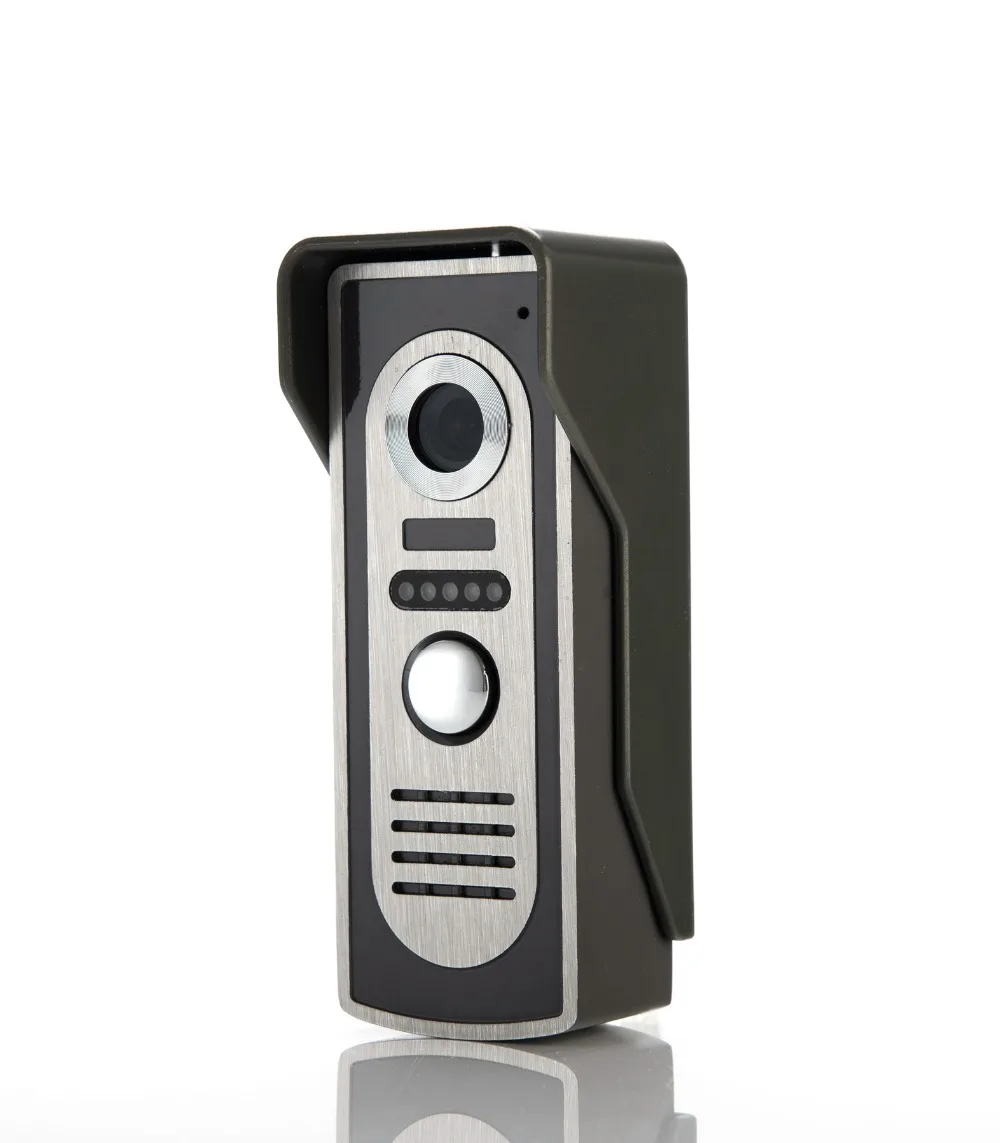 YobangSecurity Vaizdo Durų Pasikalbėjimo 7 Colių Laidinio Vaizdo Doorbell Duris Telefono Ryšio Atvykimo Sistema, Naktinio Matymo 1-kamera 1-stebėti
