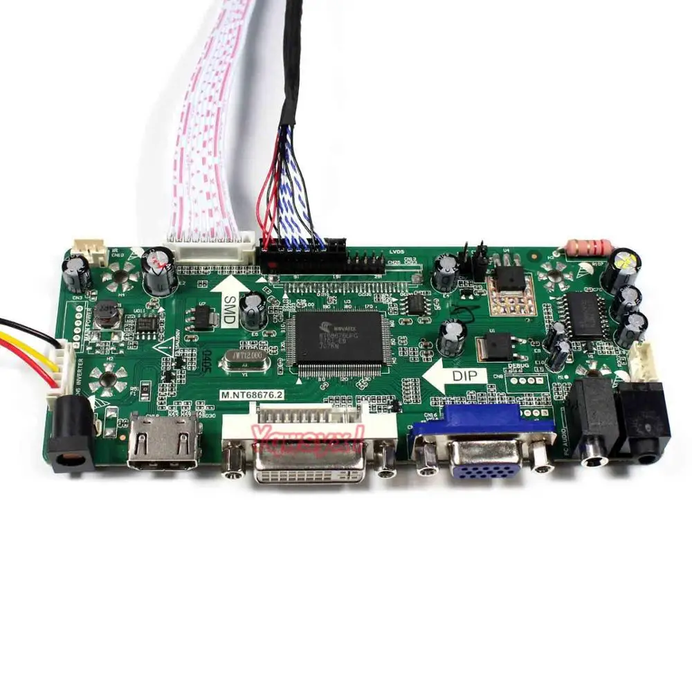 Yqwsyxl Kontrolės Valdyba Stebėti Rinkinys LP201WE1-TLA1 LP201WE1(TL)(A1), HDMI + DVI + VGA LCD LED ekrano Valdiklio plokštės Tvarkyklės