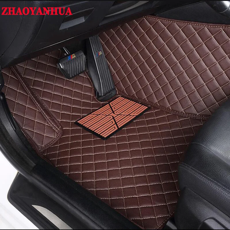 ZHAOYANHUA Užsakymą padaryti automobilių kilimėliai specialios Mercedes Benz S class W221 W222 S400 S500 S600 L visi oro kilimas kilimėlių įdėklai