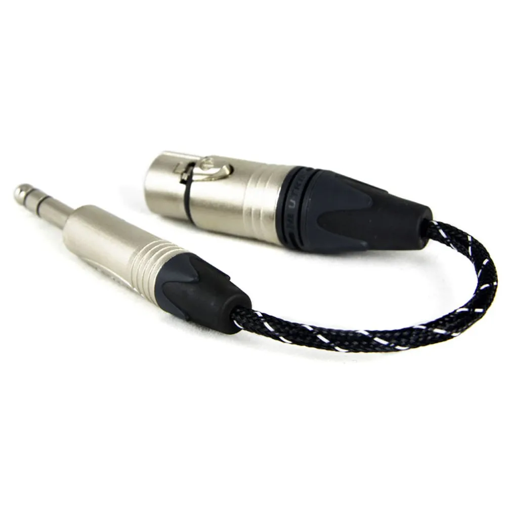 ZZZH Kabelis ZZZH-006 PAILICCS KABELIS, Balansas, ausinių adapteris kabelis (4-pin XLR Female 6.35 Male) cable