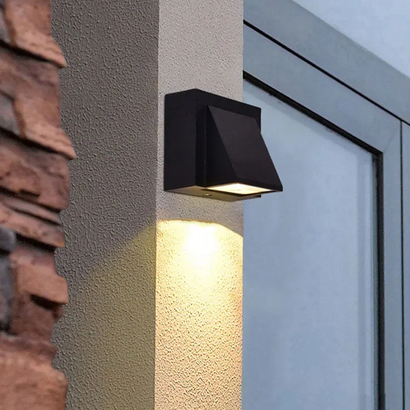 Šiuolaikinės paprasta vandeniui LED 5W/10W/15W lauko arba vidaus sienų apšvietimo lauko vandeniui Sodo balkono sienos lempos