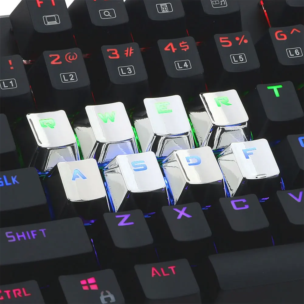 Žaidimas mechaninė klaviatūra Keycap žalioji ašis juoda ašies universali pusiau permatoma danga PBT 12 klavišus keycaps Mygtuką Priedai