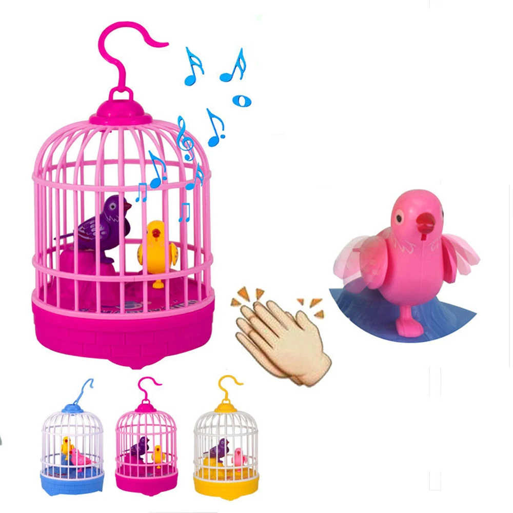 Žaislai Mini Dainuoti Paukščių Balso Kontrolės Indukcijos Elektroninių Žaislų Vaikams Modeliavimas Paukščių Interaktyvus Žaislas Augintiniai Dovana Vaikams Suaugusiųjų