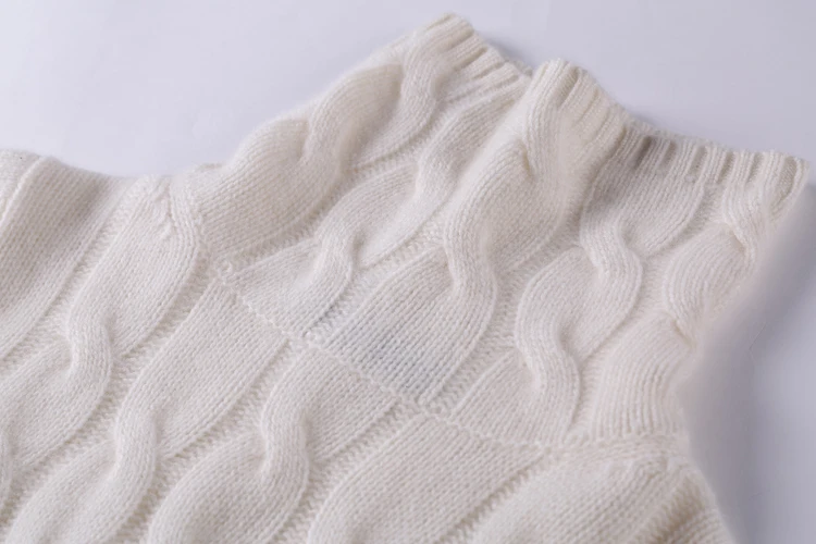 žiemos džemperis moterims, aukštos apykaklės kašmyro megztinis moteriška mada thicked megztinis 2018 nauja tvist modelio dugno šiltas megztinis