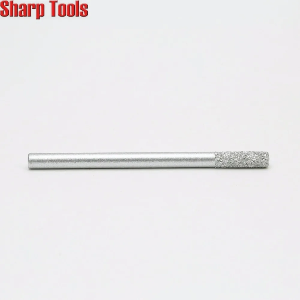 1pc 6-12mm Karka CNC Frezavimo Cutter Diamond Kelvedžio Bitai, Akmens, Marmuro Skulptūra Butas Endmill Graviravimas CNC Cutter Diamond Tools