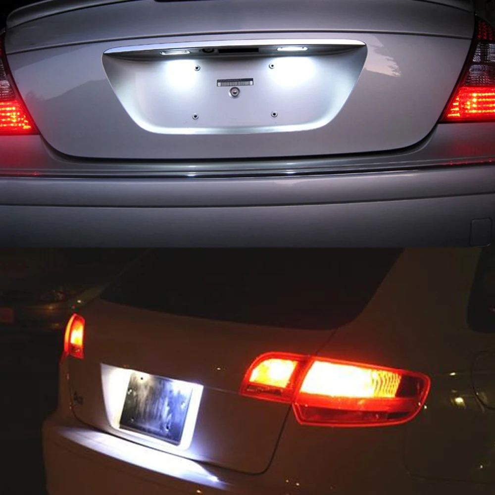2 Vnt. Baltos spalvos LED Licenciją Plokštelės Lengvųjų Automobilių Skaičius Lempos Jokios Klaidos Lexus Is200 Is300 Ls430 Gs300 Gs430 Gs400 Es300 Es330 Rx300 Naujas