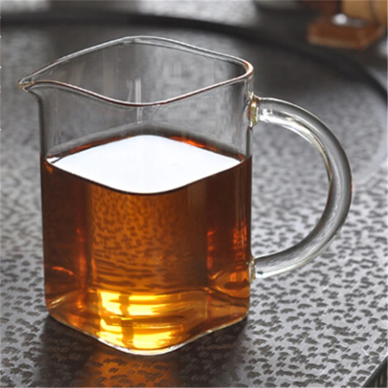 250ml Rankų darbo Karščiui atsparios Stiklo arbatinukas, puodelis,Cha hai Gongdao Teacup Tikroji puodelis, 