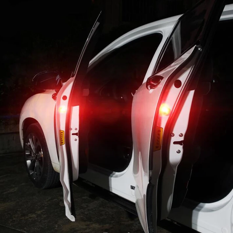 2x Mirksi LED Įspėjamasis Žibintas Automobilio Duris Žibintai Toyota Corolla RAV4 Camry Prado Avensis Yaris Auris Hilux 